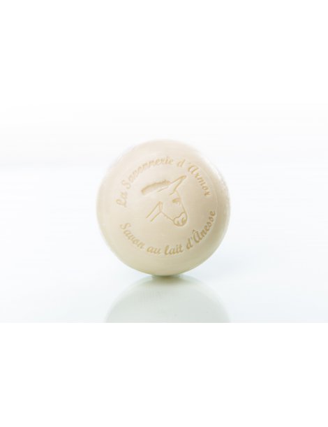 Savon rond, lait d'ânesse, parfum amande douce, 100g