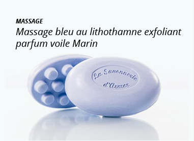 Massage bleu